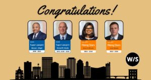 Wright & Schulte attorneys selected to 2024 super lawyers and rising stars lists